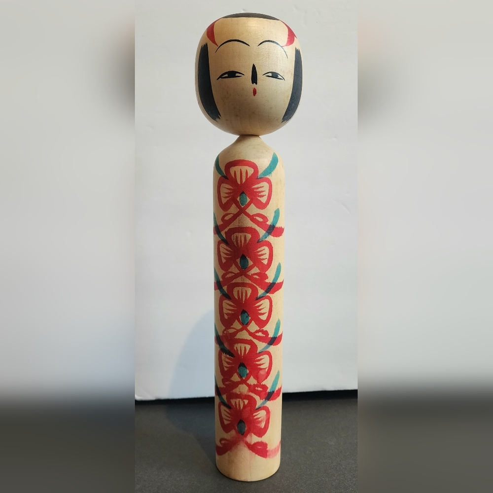 Togatta Kokeshi Wood Doll